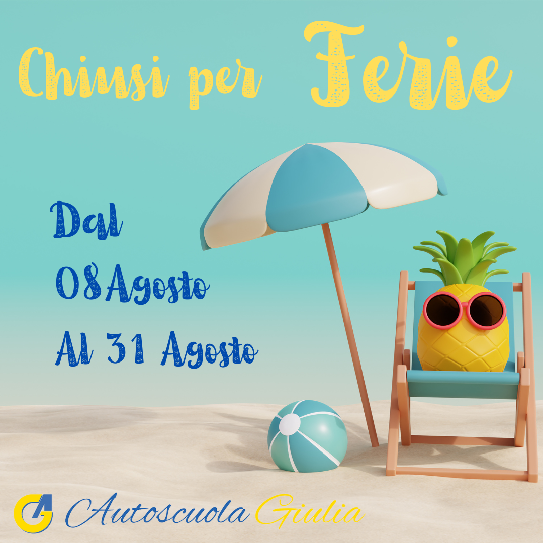 Chiuso per ferie 2025