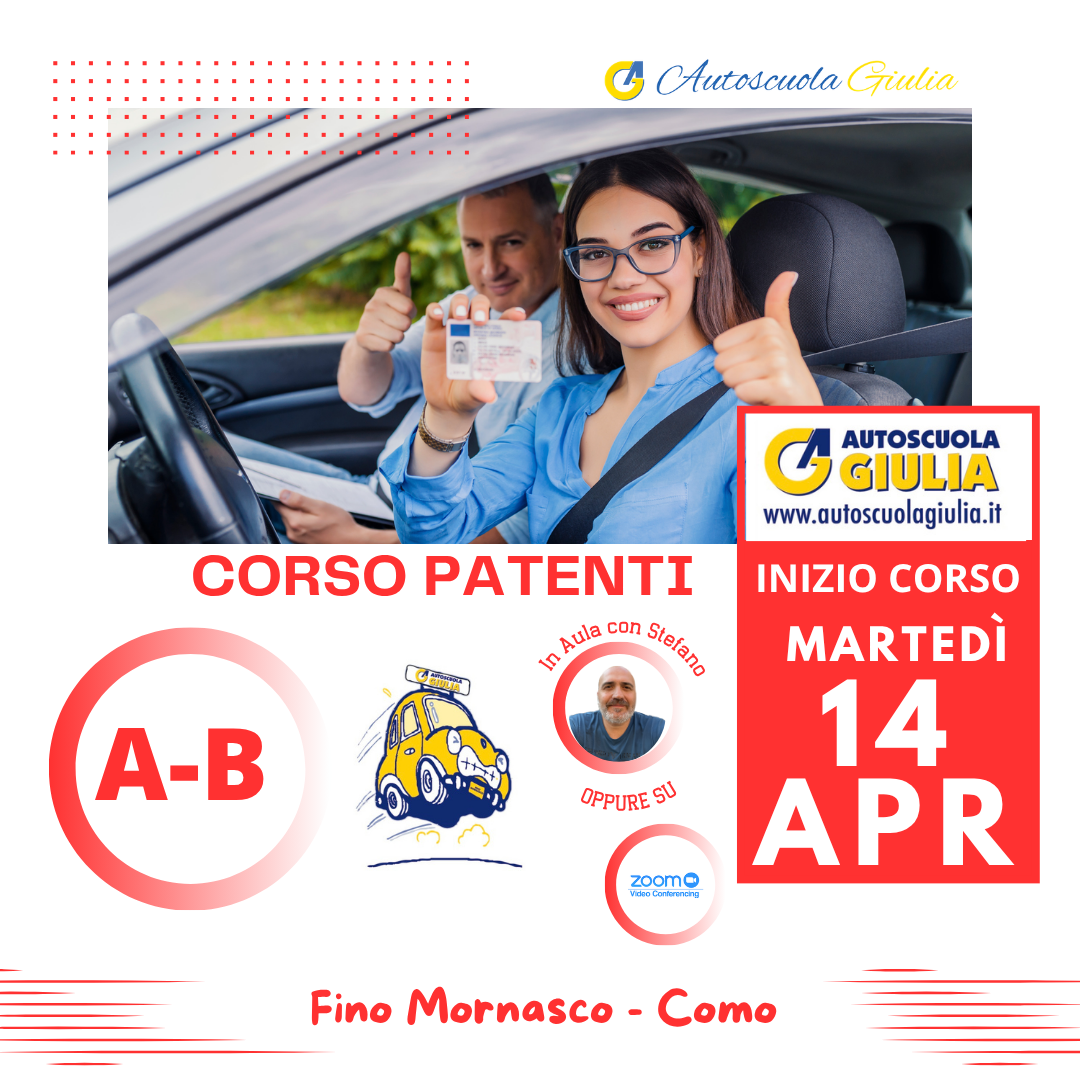 inizio corso 14 aprile 26